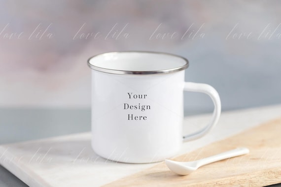 Clean Mug Mockup Styled Photograph White Mug Mock