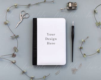 Download Free iPad Case Mockup | Tablet Cover Stock | Styled Stock Photo | Tablet Case Flatlay | Jpg + Png + Psd PSD Template