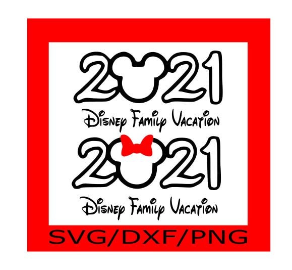 Download SVG 2021 Disney Family Vacation Mickey and Minnie Mouse ...