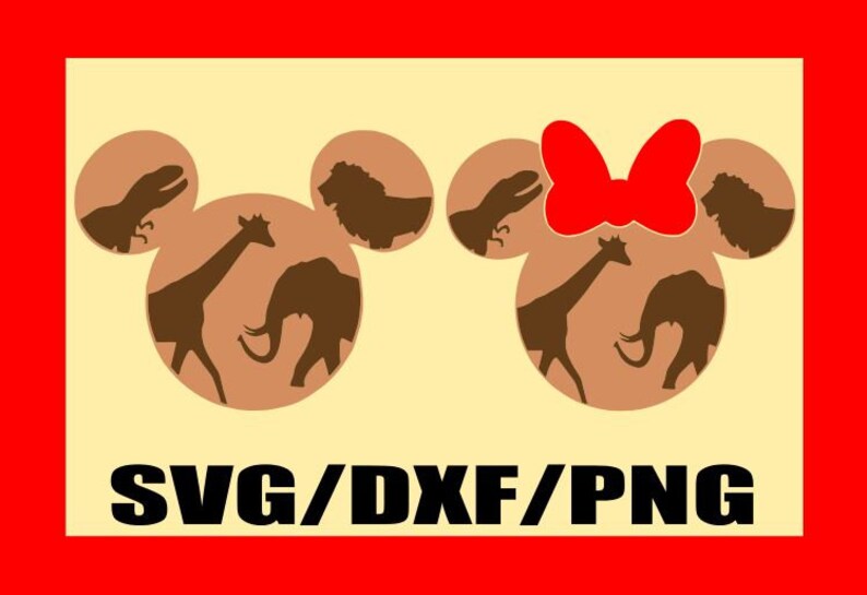 Download SVG Safari Animals Mickey Minnie Wild About Disney Couples ...