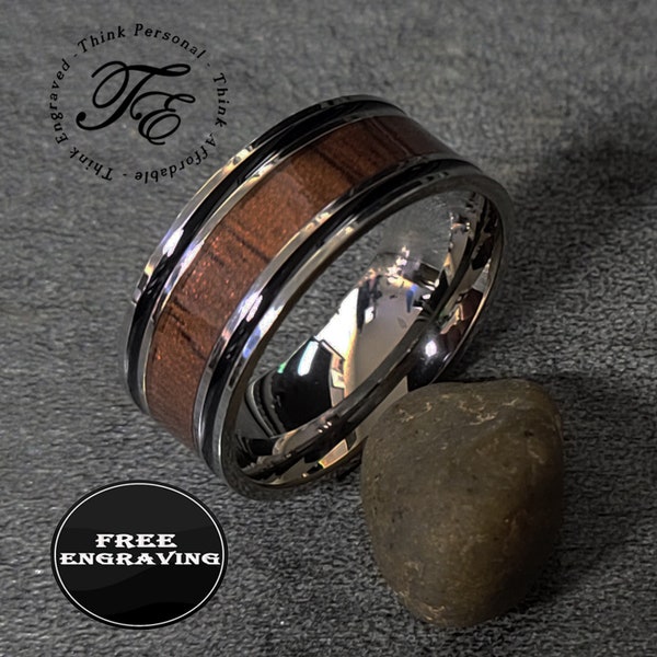 Wood Promise Ring Etsy
