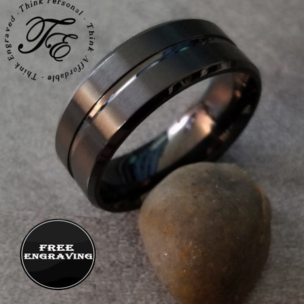 Mens Promise Ring Etsy