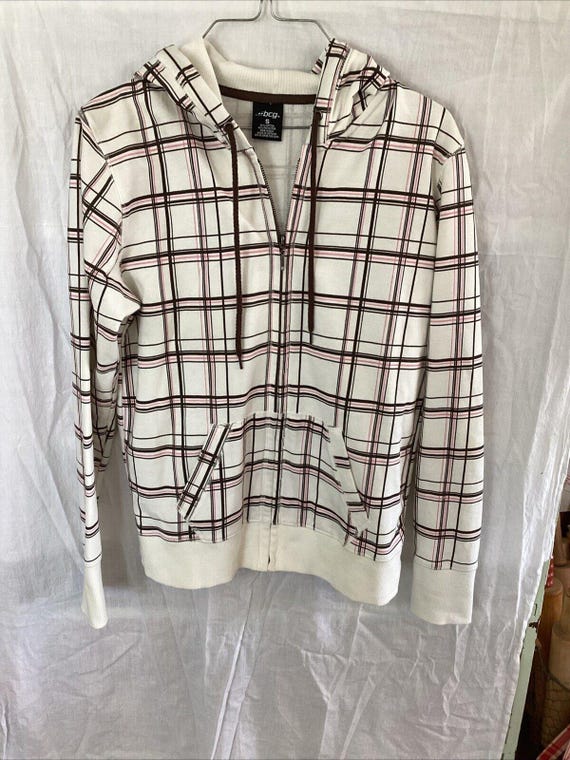 Chaqueta con capucha y manga larga con cremallera completa para