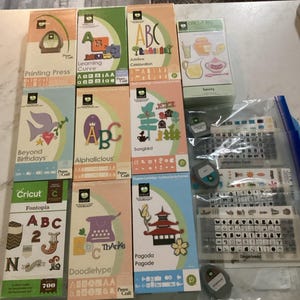 Cricut クラフトカートリッジ コンプリート＆リンクステータス不明 13個セット