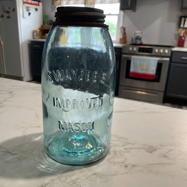 Swayzees Antique Mason Jars Etsy