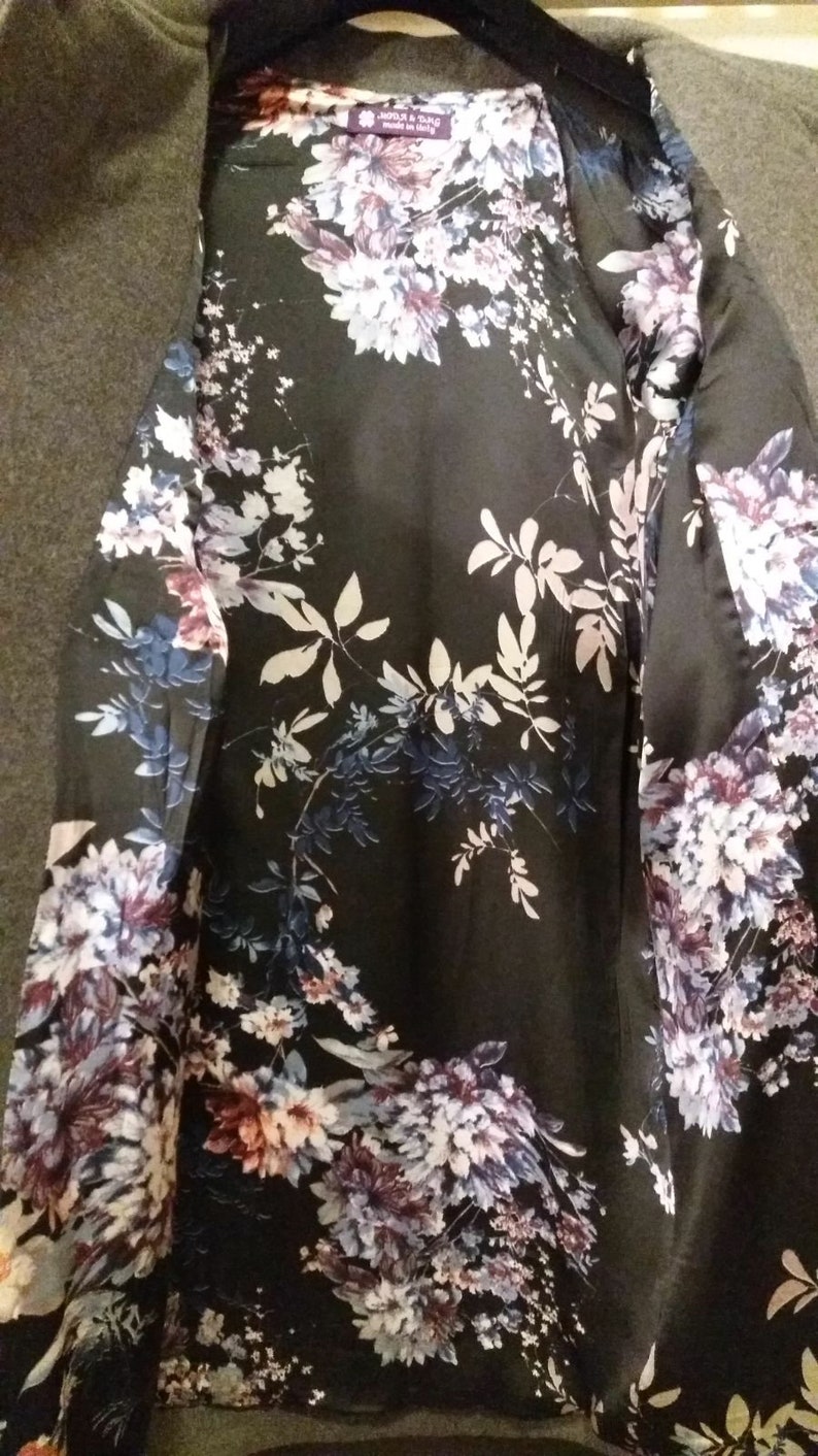 Pure virgin wool jacket with silk felpata