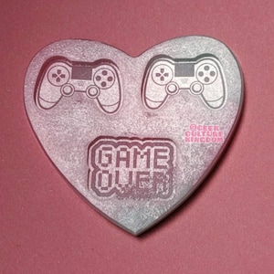 Konsolen Controller/Spiel über Ohrring und Anhänger Mold. Silikonform für Harz, Ton und Wachs.