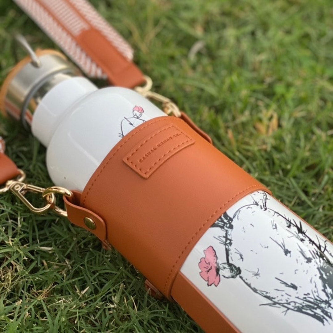 Water Bottle Holder With Strap, Water Bottle Sling Crossbody, Drink