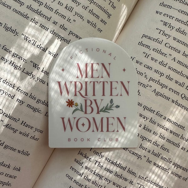 Book Trope Stickers for Water Bottles, Kindle Stickers for Hydroflask, Book Lover Gifts for Women, Bookish Gifts for Teens, Fictional Men