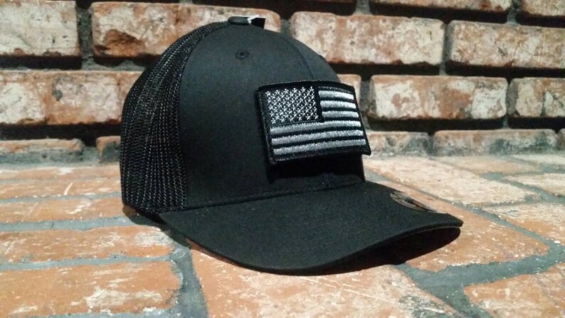 mesh back fitted hat