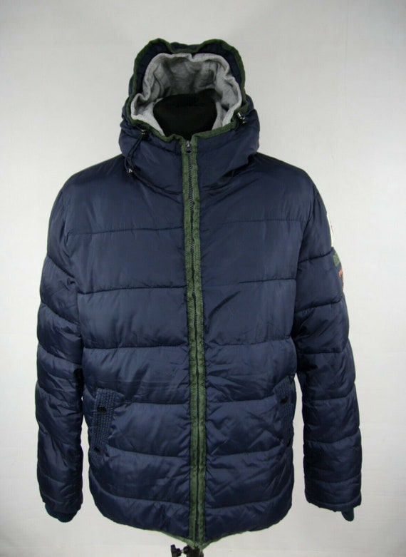 DESIGUAL Chaqueta acolchada acolchada Parka DSGL para personas especiales Ligera Dos capuchas Talla de hombre L Unisex muy rara Etsy Espana