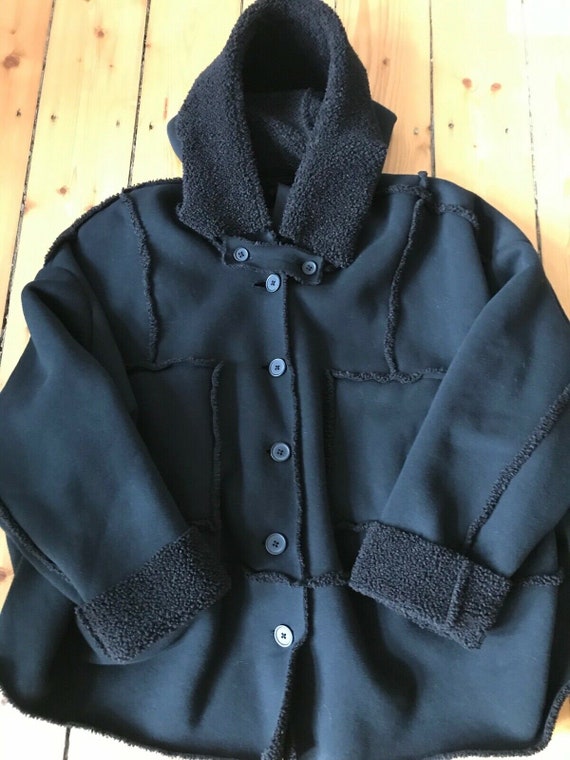Rundholz Black Label Reversible Hooded Jacket Coat