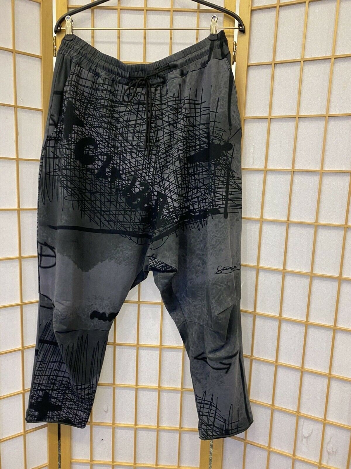 Rundholz Black Label Pants Size L Drop Crotch Trousers - Etsy
