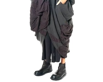 RUNDHOLZ BLACK LABEL Ankle Boots Leather Petrol Color Size 39