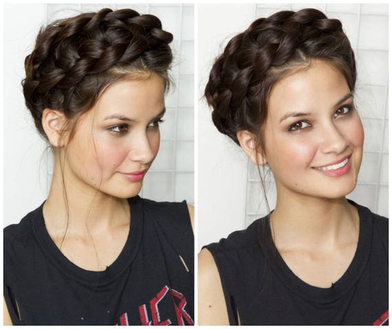 Professionally Made Long Natural Black Human Hair Braid For Etsy