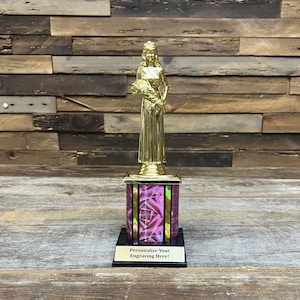 Queen Award | Beauty Queen Column Trophy | Trophy Wife | Trophy Drama Queen Award | Personalized Trophy Wife Gift | Trophy Wife Recognition
