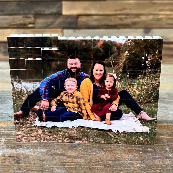 Personalized Brick Photograph - Brick Puzzles