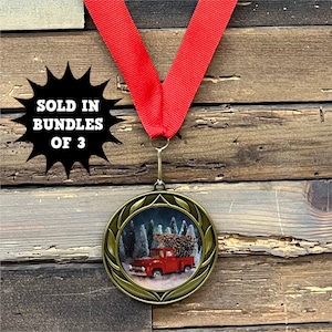 Best Christmas Tree Medal Bundle of 3