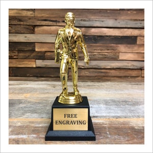 Dundie Award Trophy The Office TV Show Best Salesman Dunder Mifflin