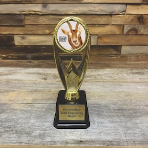 Head G.O.A.T. Goat Trophy