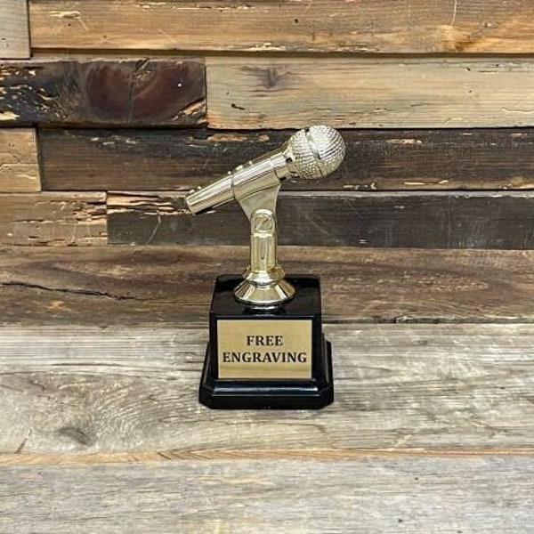 Microphone Trophy