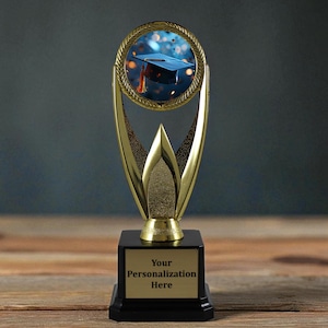 Graduate Trophy Class of 2025 Award | Class of 2025 Gift Idea for Outstanding Academic Achievement | Class of 2025 Personalized Award
