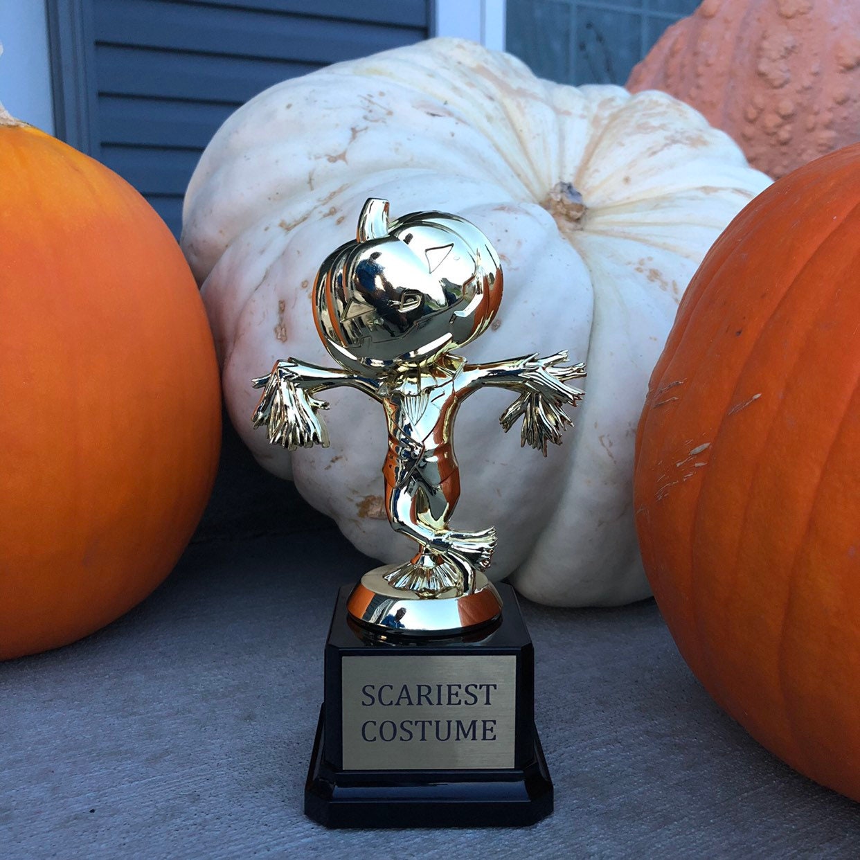 Halloween Trophy Costume Party Prize Free Engraving Halloween Party Favor