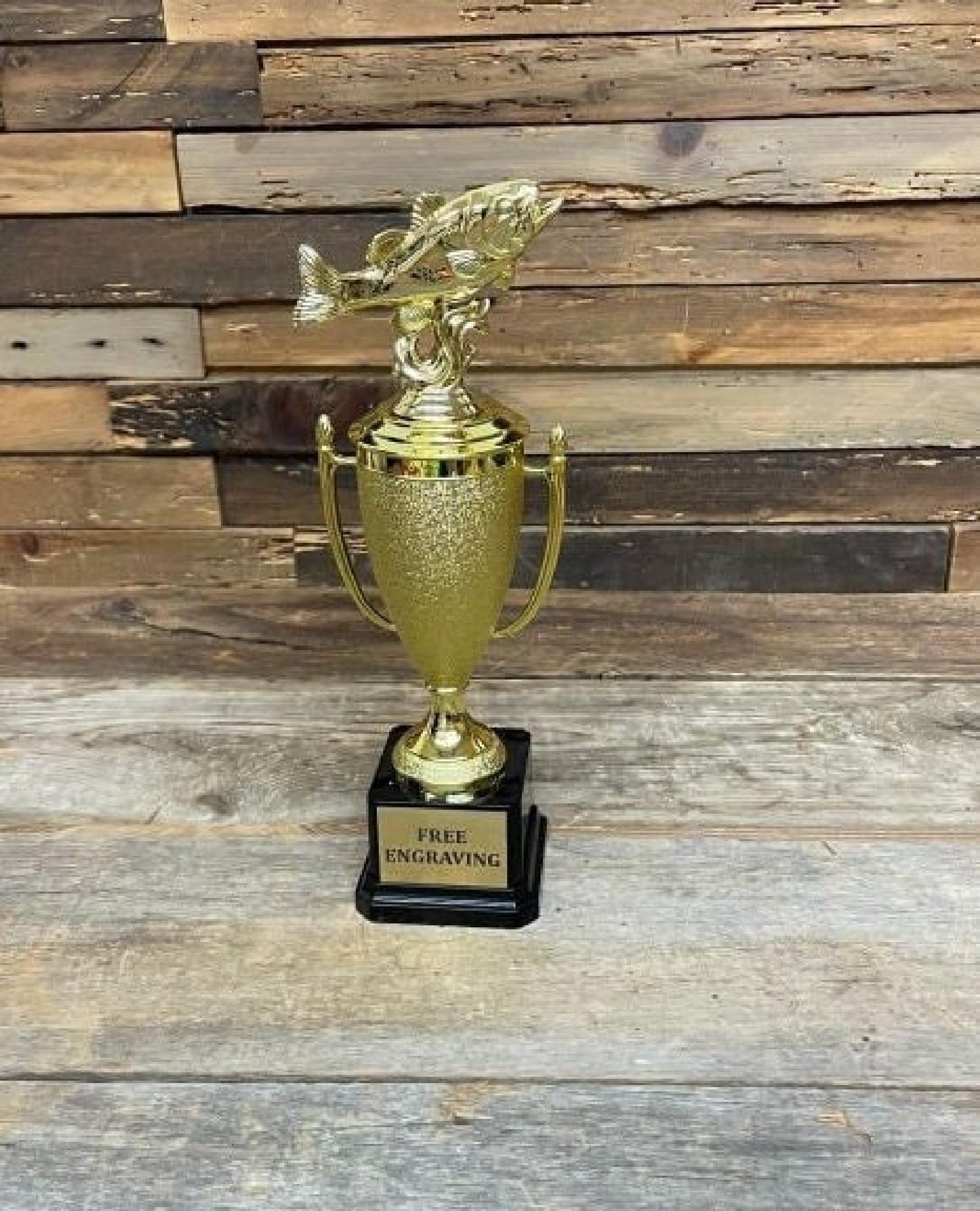 Trofeo Di Pesca XPLODE Di Awardsmith - 2 Taglie Disponibili Con Incisione Gratuita!