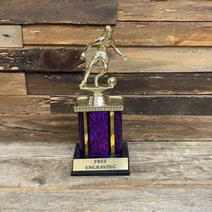 Girls Soccer Award | Women’s Soccer Champion | MVP Soccer Girl Trophy | Best Female Player Award | Female Athlete Soccer Award
