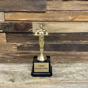 Achievement Male Trophy | Personalized Trophy for Men | Office or Sports Gift | Office, Sports, or Retirement Award | Office or Sports Gift