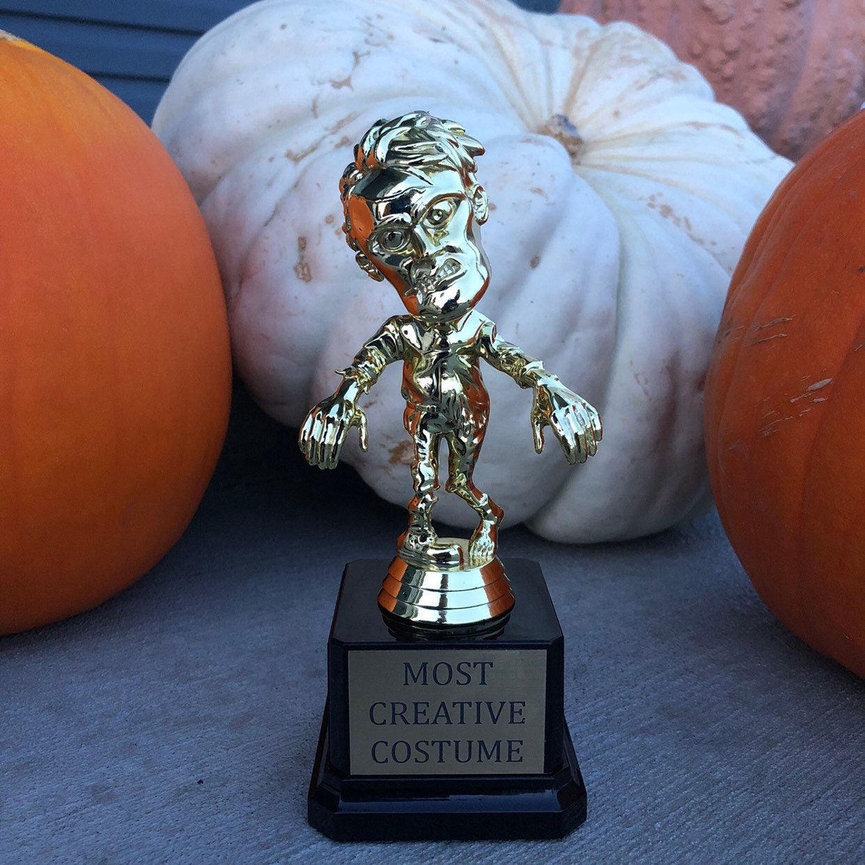 Halloween Trophy Costume Party Prize Free Engraving Halloween Party Favor