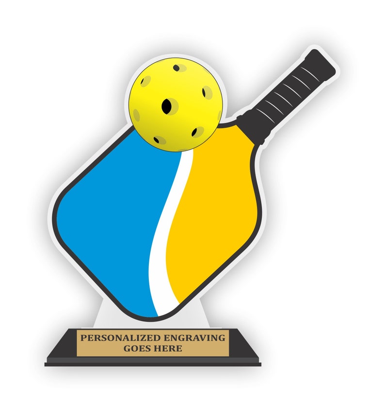 Single Paddle Acrylic for Sports Award