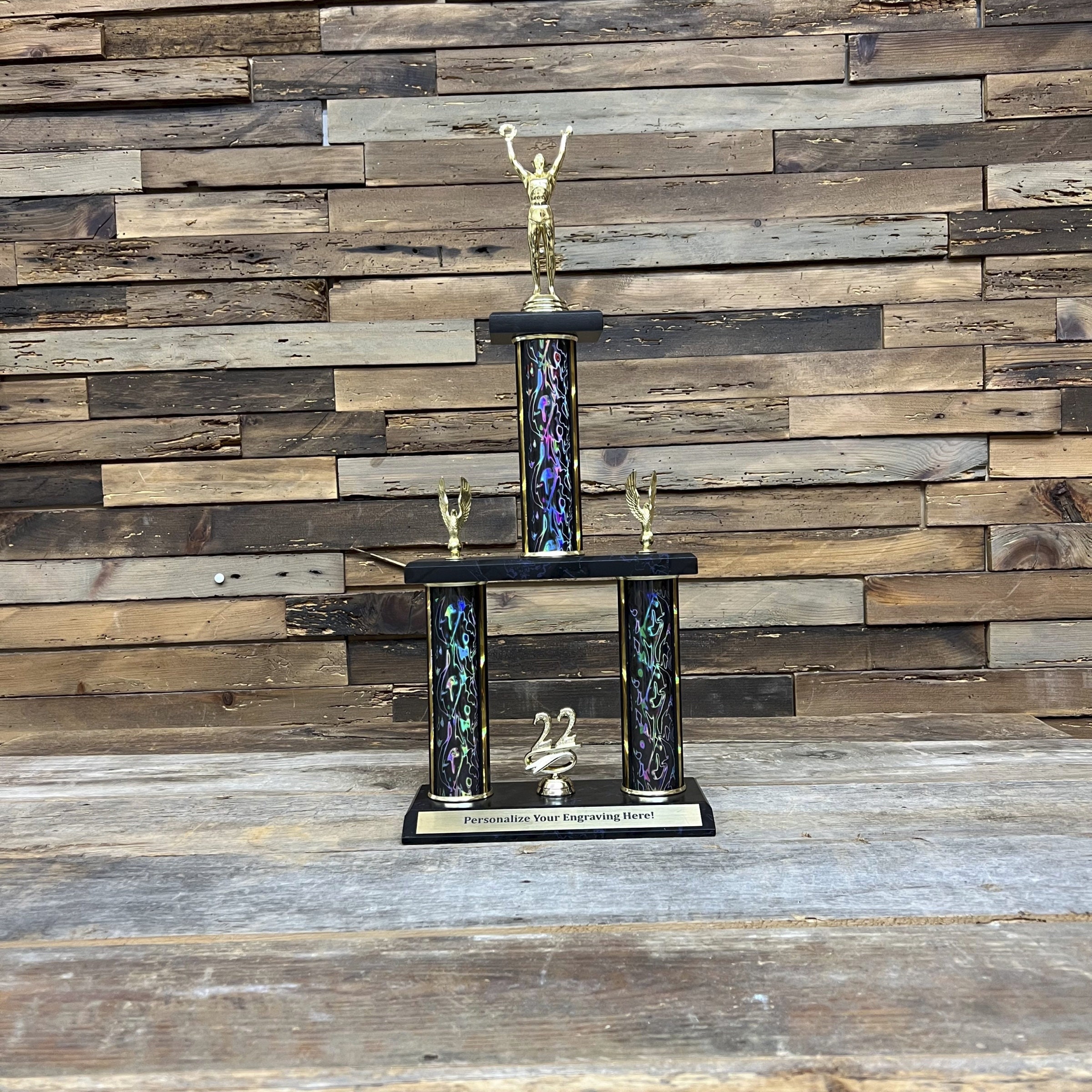 Victory Male 2 Column Trophy | Best Husband Trophy | Personalized Award ...
