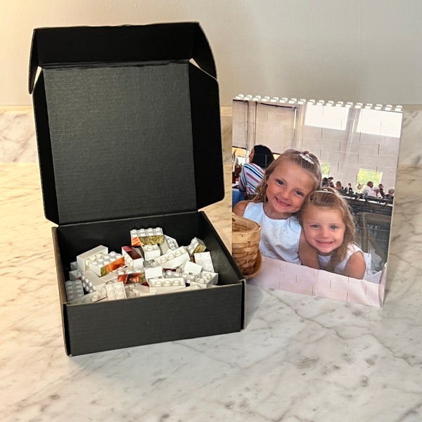 Custom Photo Brick Puzzle: Personalized Family Portrait Keepsake