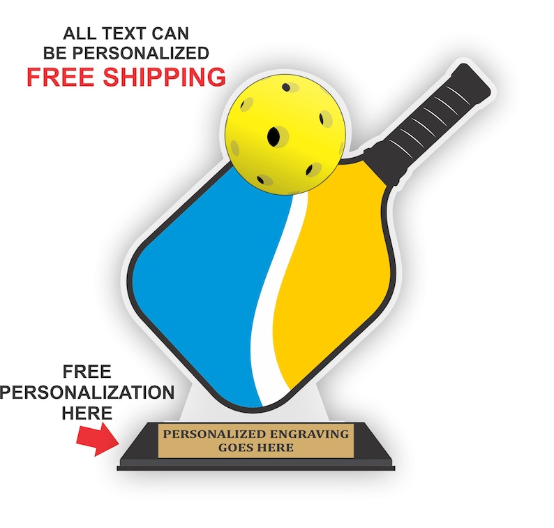 Single Paddle Acrylic Award