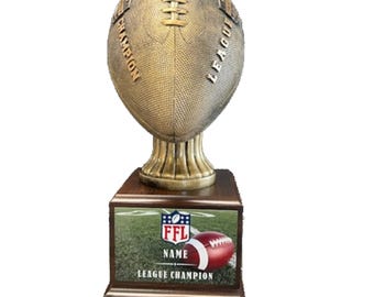 Trofeo perpetuo de Fantasy Football: Trofeo de campeón de la liga de 16 pulgadas