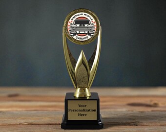 Classic Car Show Trophy Award | Classic Car Event Winners | Custom Trophy for Hot Rod, Muscle Car & Vintage Vehicle Competitions