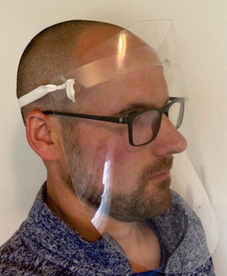 Clear Face Shield V3 Medical Visor Made In USA Etsy