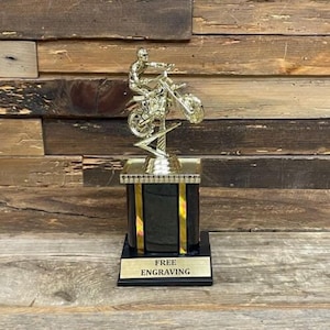 Dirtbike Award Trophy (10 inches)