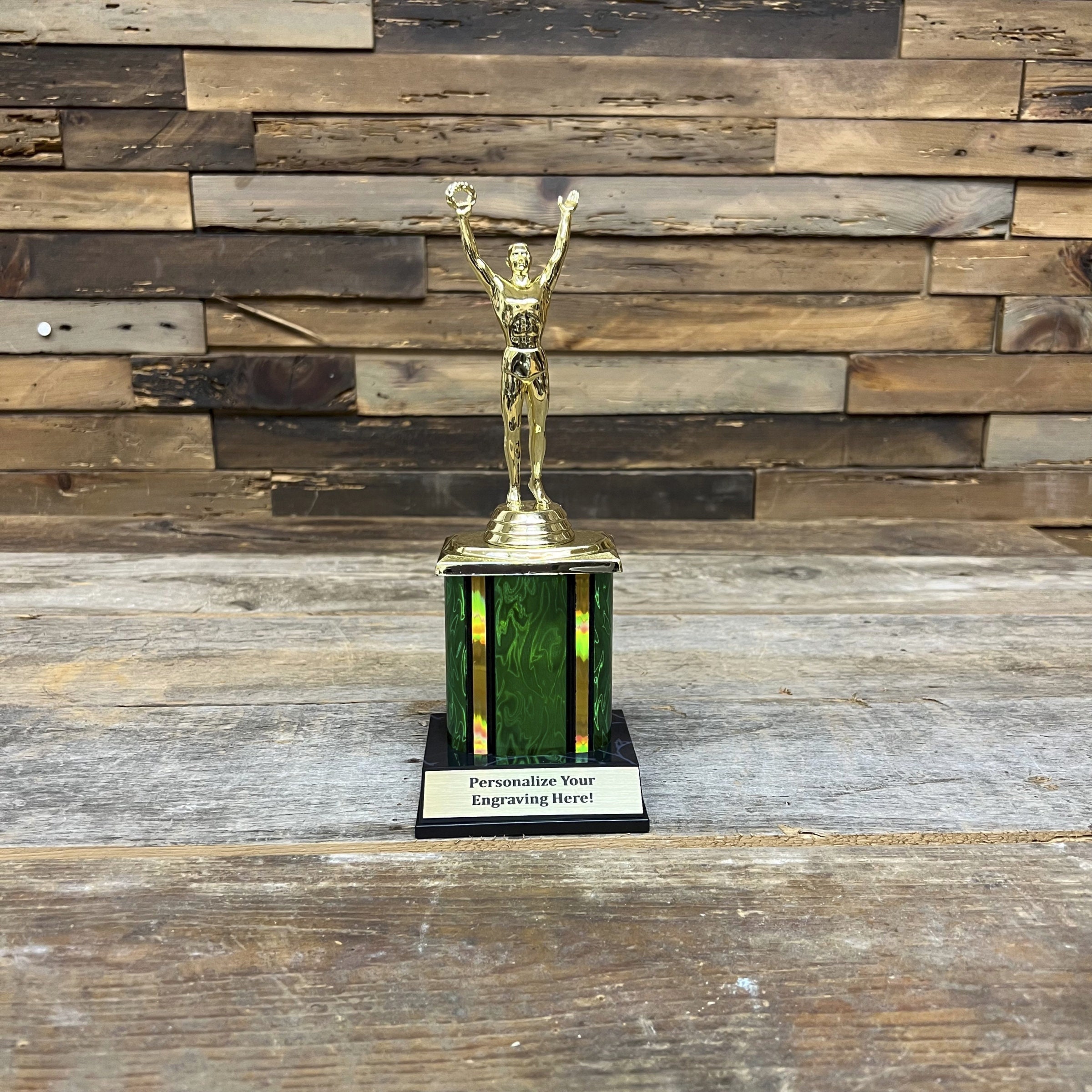 Greatest of All Time Trophy - GOAT - The Goat Trophy Award with Option for  Customized Engraving - Funny Trophy to Recognize Boss, Co-Workers, Friends