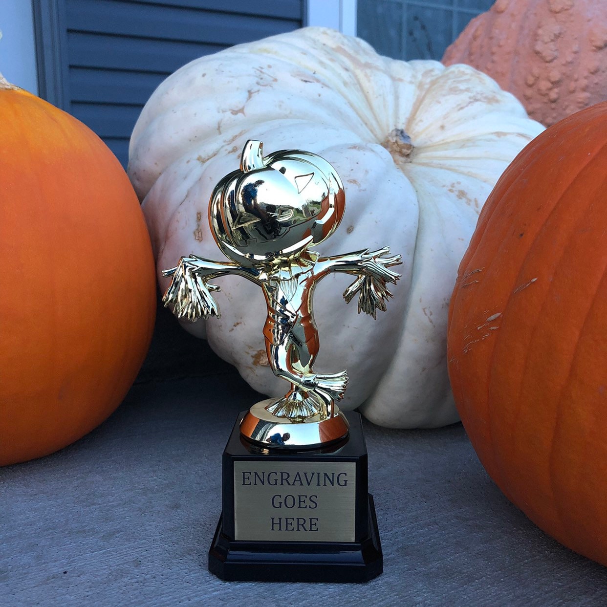 Halloween Trophy Costume Party Prize Free Engraving Halloween Party Favor