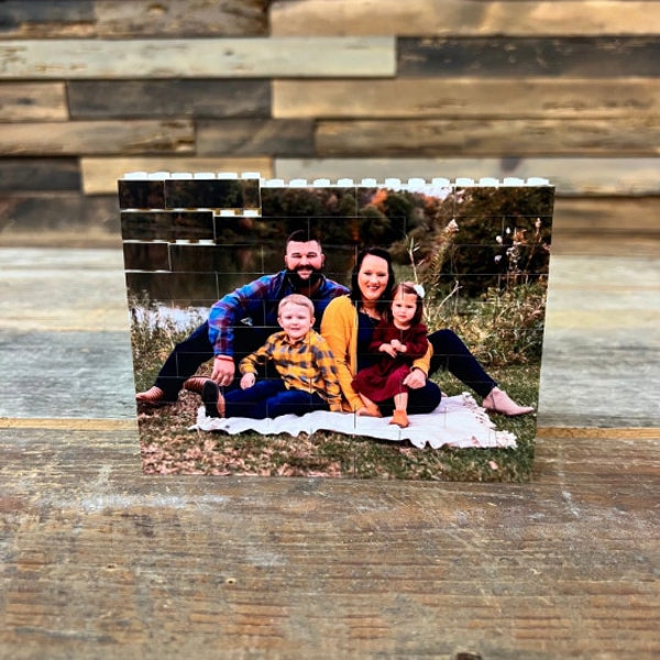 Personalized Brick Photograph - Brick Puzzles