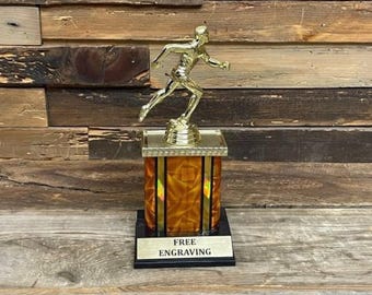 Trofeo de atletismo: premio al corredor masculino de 10 pulgadas