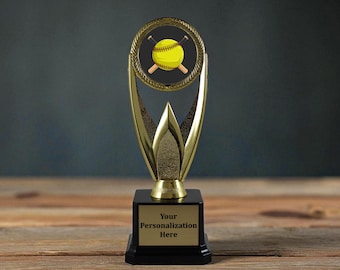 ¡A por todas! Trofeo de la Victoria de Sóftbol Personalizado / ¡Héroe del Jonrón! / ¡Reina Diamante! Premio de Sóftbol Personalizado para MVP y All-Stars