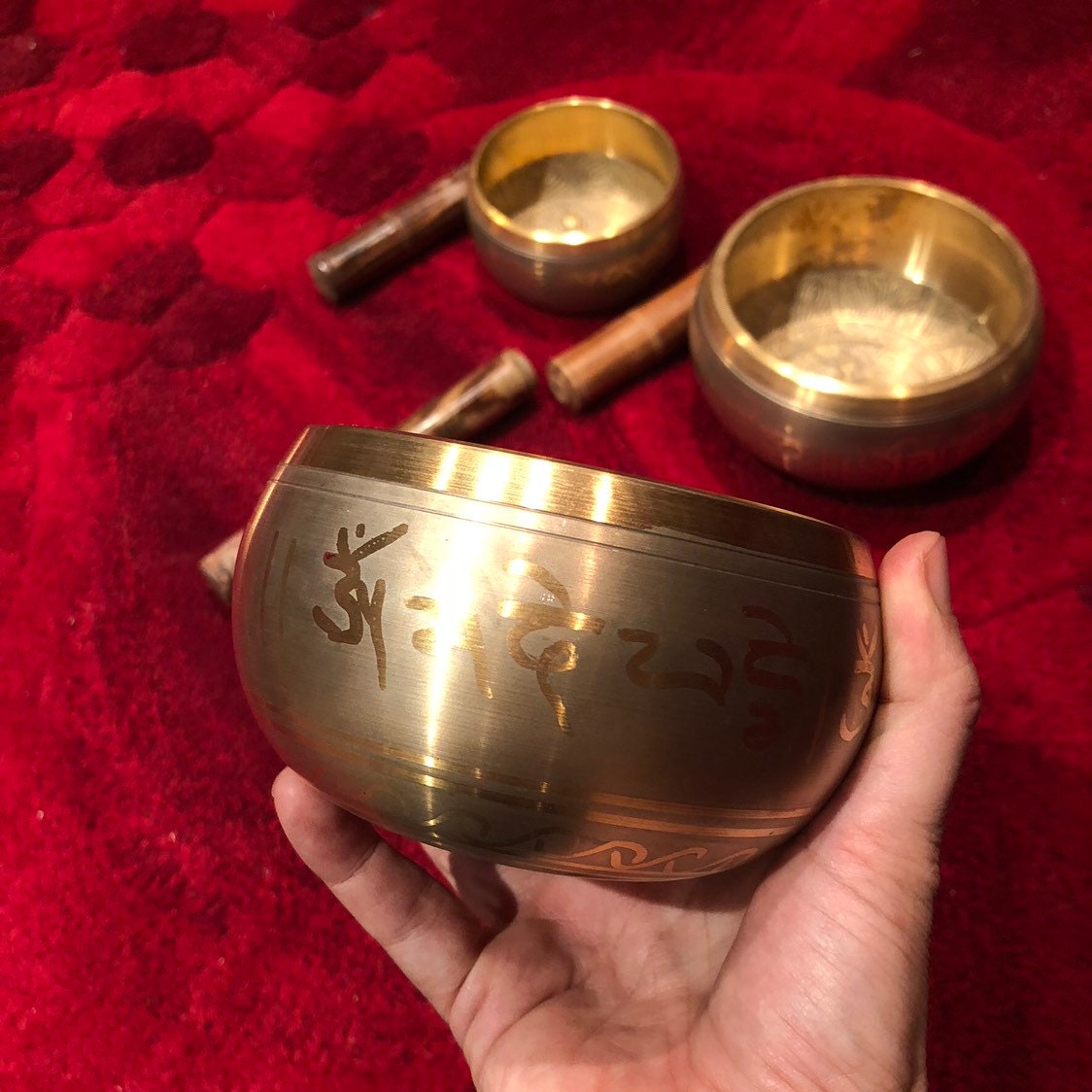 Singing Bowls 4, 5 6Inch from Nepal