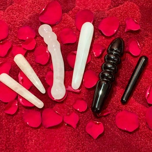 Crystal Massage Wand Crystal Healing Self Care image 1