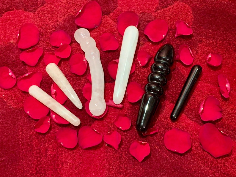 Crystal Massage Wand Crystal Healing Self Care image 1