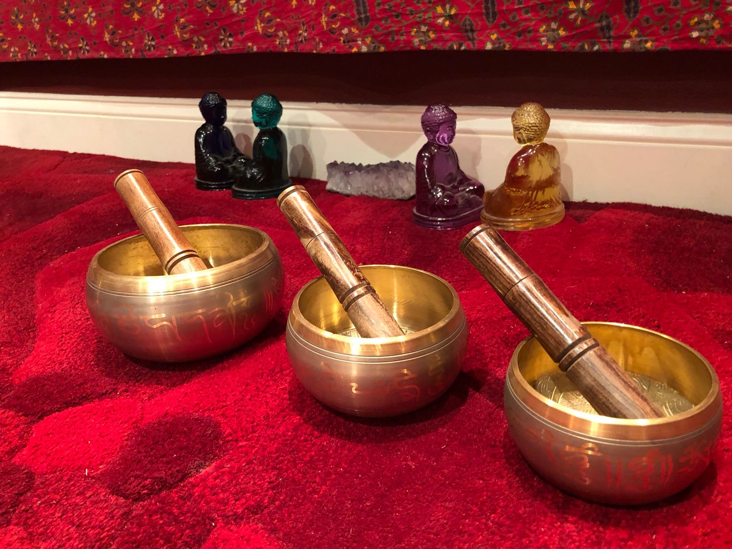 Singing Bowls 4, 5 6Inch from Nepal