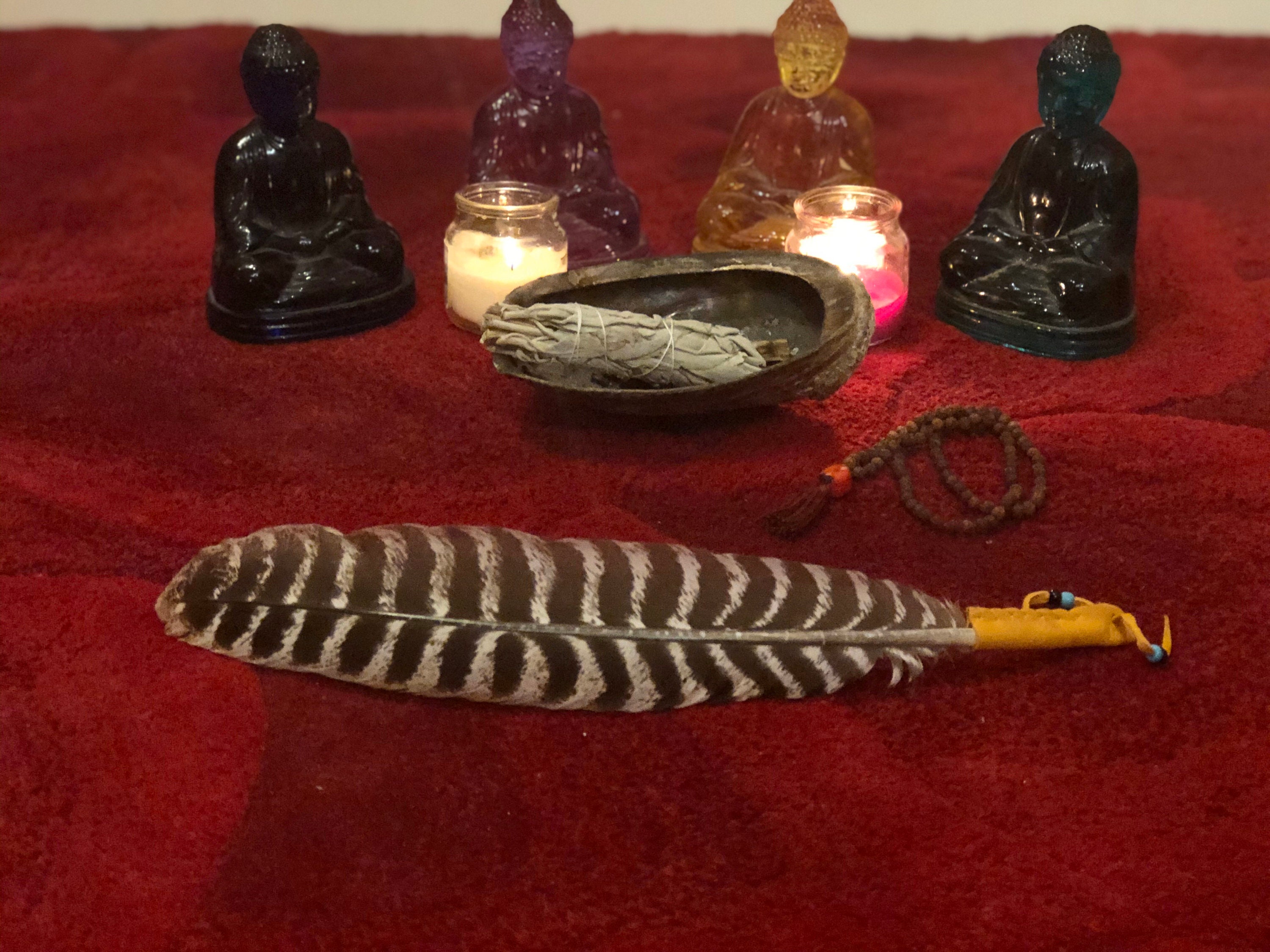 Smudging Feather