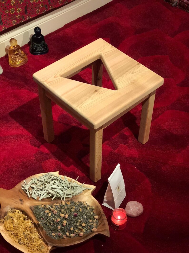 YONI STEAM STOOL Divine Feminine Medicine Natural Beauty Ets